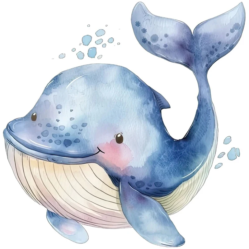 Watercolor Cute Whale Sticker, Water-proof Home Wall Decal for Kids Room, Bathroom, Cabinet, Door,Toilet, Car, Laptop
Watercolor Cute Whale Sticker, Water-proof Home Wall Decal for Kids Room, Bathroom, Cabinet, Door,Toilet, Car, Laptop