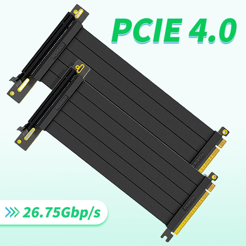 Riser PCI-E 4,0 Riser высокоскоростные компьютерные графические карты PCI Express удлинитель кабеля 16x GPU Кабель Riser с вертикальным комплектом шасси ATX
Riser PCI-E 4,0 Riser высокоскоростные компьютерные графические карты PCI Express удлинитель кабеля 16x GPU Кабель Riser с вертикальным комплектом шасси ATX