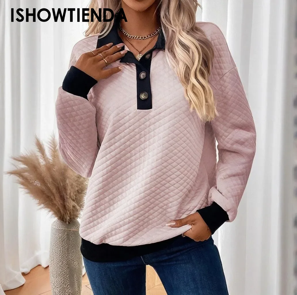 Women's Fashion Casual Button Down Collar Loose Long Sleeve Solid Color Sweatshirt Loose Hoodies Design Fashion Versatile Tops
Women's Fashion Casual Button Down Collar Loose Long Sleeve Solid Color Sweatshirt Loose Hoodies Design Fashion Versatile Tops