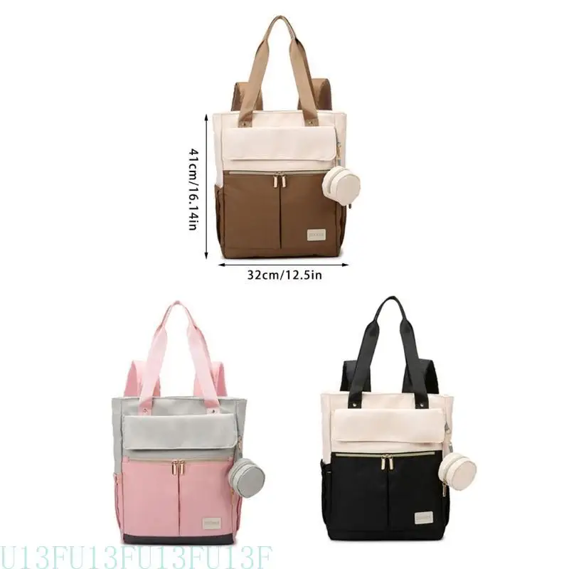 U13F Diaper Bag Backpack Handbag Mom Bag Multi Compartment Travel Bag for Women Splashproof Large Capacity Shoulder Bags
U13F Diaper Bag Backpack Handbag Mom Bag Multi Compartment Travel Bag for Women Splashproof Large Capacity Shoulder Bags