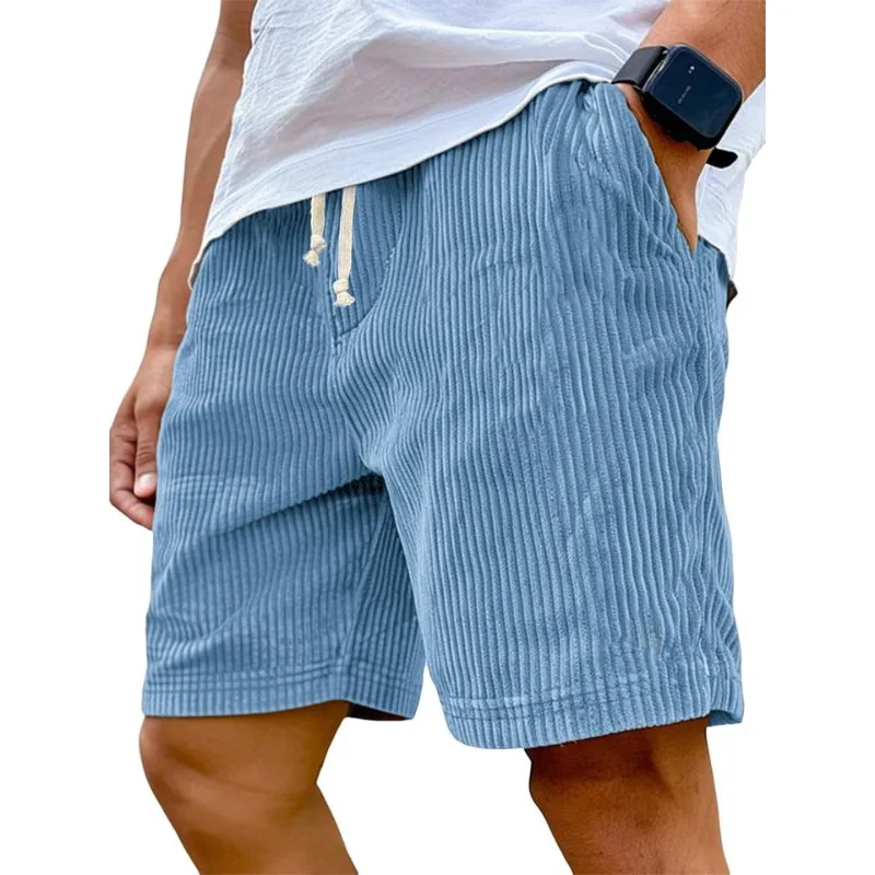 2026 New Men's Retro Corduroy Shorts Embroidered Logo Fashion Lace - up Casual Shorts
2026 New Men's Retro Corduroy Shorts Embroidered Logo Fashion Lace - up Casual Shorts
