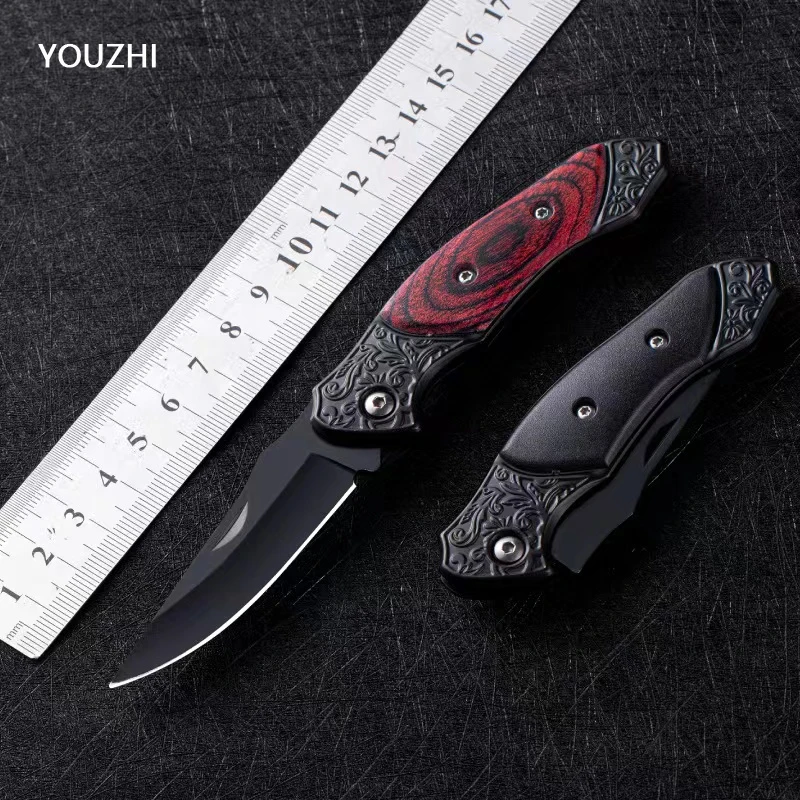 3D Carved Pattern Portable Folding Knife for Self-defense Camping Mini Home Stainless Steel Fruit Knife Hunting Knife
3D Carved Pattern Portable Folding Knife for Self-defense Camping Mini Home Stainless Steel Fruit Knife Hunting Knife