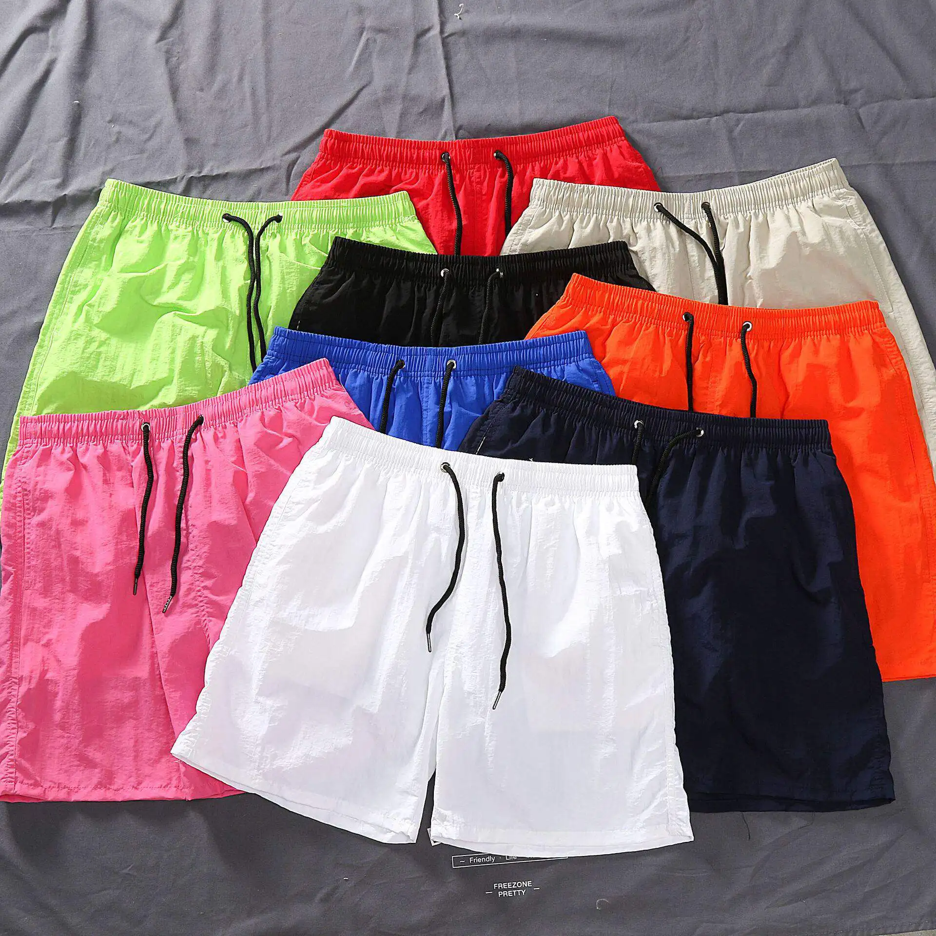 Lightweight Quick Dry Beach Shorts Casual Men's Shorts Candy Color Five-Point Male Beach Pants Standard Fit Polyester Fiber
Lightweight Quick Dry Beach Shorts Casual Men's Shorts Candy Color Five-Point Male Beach Pants Standard Fit Polyester Fiber