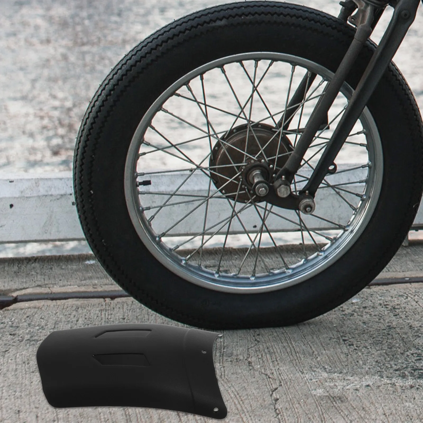 Black Universal Motorcycle Front Mudguard Extended Length for Electric Motorbike Bicycle Tire Protector Front Rear Splash Guard
Black Universal Motorcycle Front Mudguard Extended Length for Electric Motorbike Bicycle Tire Protector Front Rear Splash Guard