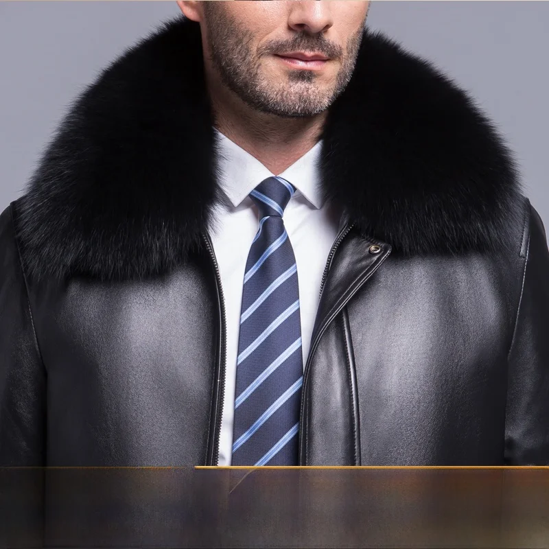 Men's Winter Thiened ort Real Leather Jaet Dad Sle Mink Fur Coat Middle-Aged And ly Men's Clothing Outerwear
Men's Winter Thiened ort Real Leather Jaet Dad Sle Mink Fur Coat Middle-Aged And ly Men's Clothing Outerwear