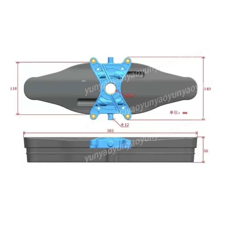 Electric Push Bracket Fixing Accessories, Electric Thruster Mounting Bracket (installation Wheelbase 155mm)
Electric Push Bracket Fixing Accessories, Electric Thruster Mounting Bracket (installation Wheelbase 155mm)
