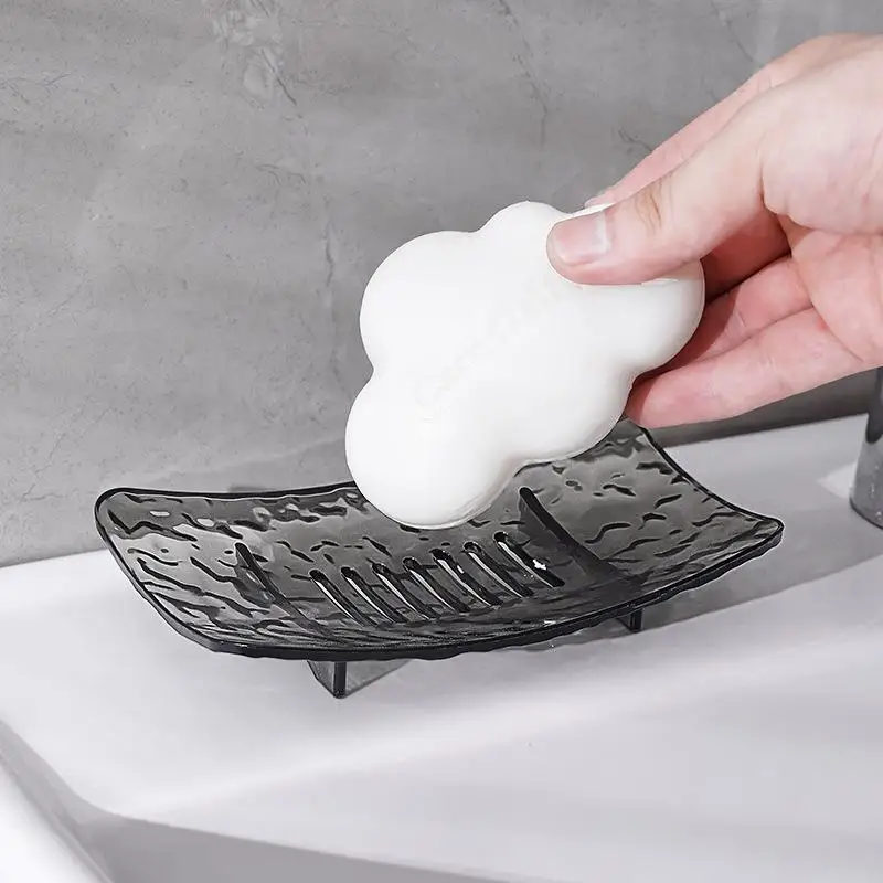 Transparent Soap Box Bathroom Soap Dish Clear Plastic Soap Storage Rack For Household Use Hollow Drain Water Soap Storage Case
Transparent Soap Box Bathroom Soap Dish Clear Plastic Soap Storage Rack For Household Use Hollow Drain Water Soap Storage Case