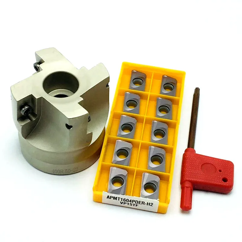 BAP400R 50-22-4T 63-22-4T 80-27-6T use plug-in APMT1604 cemented carbide milling cutter BAP400R
BAP400R 50-22-4T 63-22-4T 80-27-6T use plug-in APMT1604 cemented carbide milling cutter BAP400R