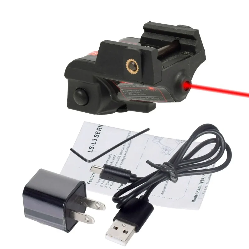 Tactical USB Rechargeable Red Green Blue Dot Laser Pointer Sight Self Defense Laser Sight
Tactical USB Rechargeable Red Green Blue Dot Laser Pointer Sight Self Defense Laser Sight