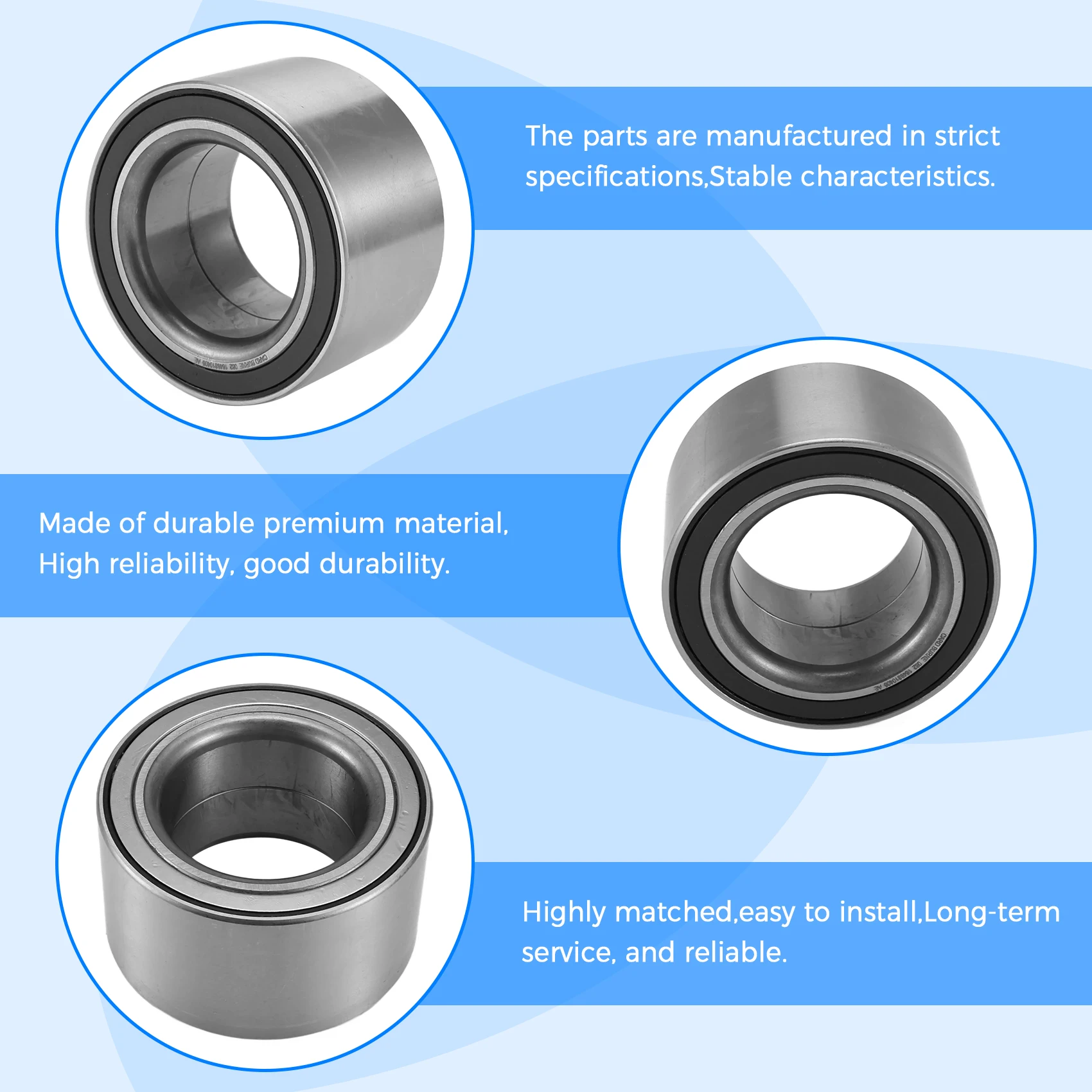 Front & Rear Wheel Hub Bearings A1649810406 1649810406 For Mercedes-Benz X164 W164 W251 ML350 ML320 R320
Front & Rear Wheel Hub Bearings A1649810406 1649810406 For Mercedes-Benz X164 W164 W251 ML350 ML320 R320