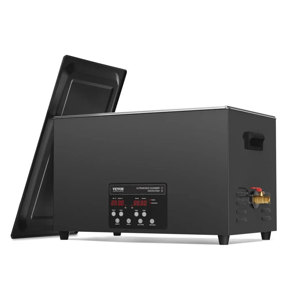 30L Ultrasonic Cleaning Machine 600W Digital Cleaner with Timer Heater Degassing and Gentle Mode 40kHz for Jewelry for retainer
30L Ultrasonic Cleaning Machine 600W Digital Cleaner with Timer Heater Degassing and Gentle Mode 40kHz for Jewelry for retainer