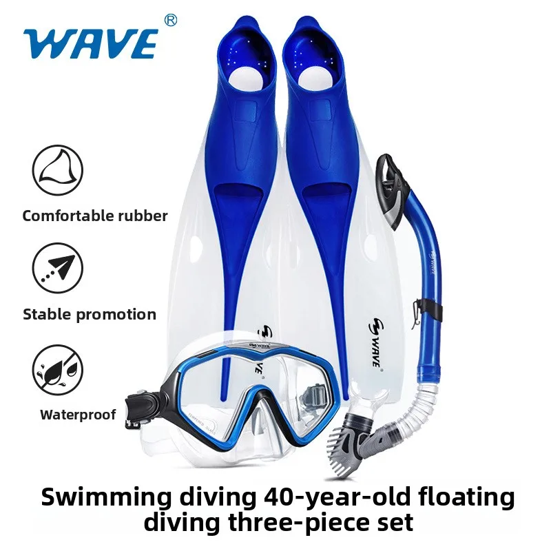 wave professional diving goggles fully dry snorkel long fins snorkeling fins three piece set fins
wave professional diving goggles fully dry snorkel long fins snorkeling fins three piece set fins