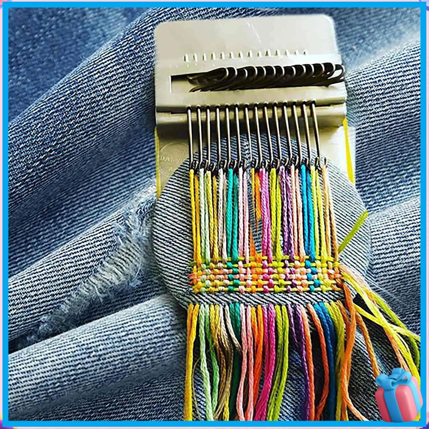 Discount Mini Loom Speedweve Type Weave Tool,Darning Loom Quickly Mini Mending Convenient Darning Loom DIY Weaving Arts 14 Hooks
Discount Mini Loom Speedweve Type Weave Tool,Darning Loom Quickly Mini Mending Convenient Darning Loom DIY Weaving Arts 14 Hooks