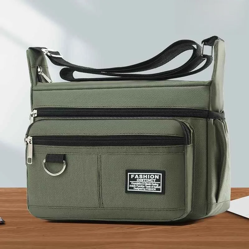 Men's Large Capacity Multi-Pocket Crossbody Business Casual Shoulder Bag Waterproof Wear-Resistant Backpack for Doing Business
Men's Large Capacity Multi-Pocket Crossbody Business Casual Shoulder Bag Waterproof Wear-Resistant Backpack for Doing Business
