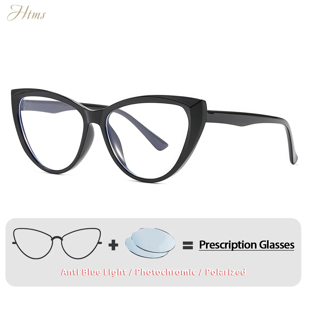 HTMS 2025 New Triangle Cat Eye Frame Anti Blue Light Progressive Prescription Glasses Fashion Optical Eyewear Stylish
HTMS 2025 New Triangle Cat Eye Frame Anti Blue Light Progressive Prescription Glasses Fashion Optical Eyewear Stylish