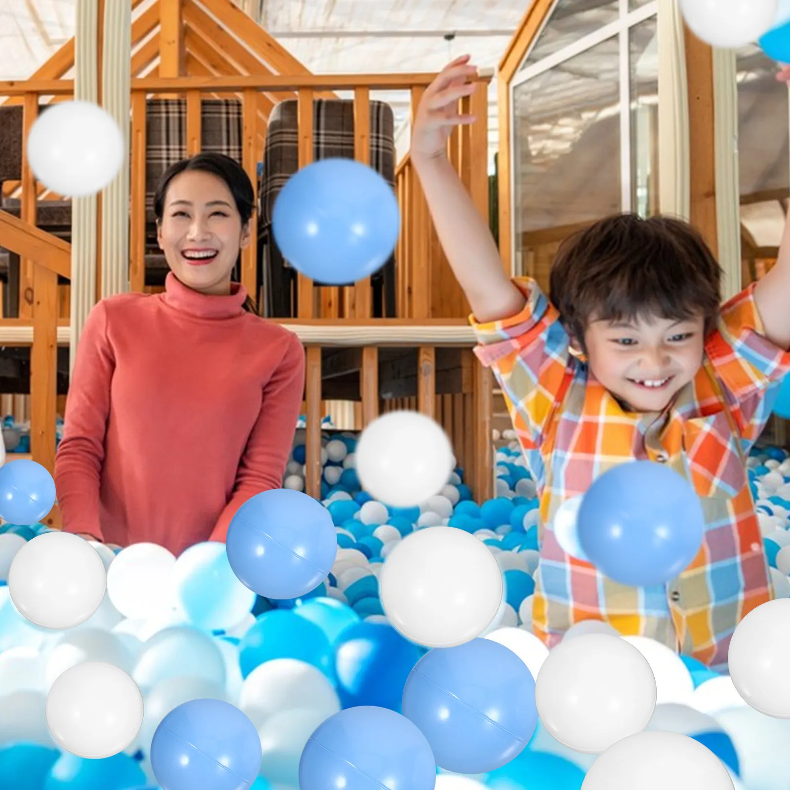 100Pcs Ocean Balls Plastic Round Swimming Balls for Playpit Playhouse Pool Party Decoration Kids Party Favors Swimming Toys
100Pcs Ocean Balls Plastic Round Swimming Balls for Playpit Playhouse Pool Party Decoration Kids Party Favors Swimming Toys