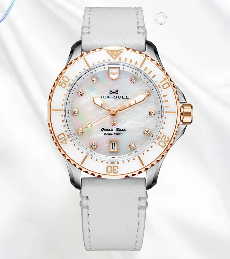 Seagull 40mm Fritillary Dial Unisex Ocean Star Pro Mechanical Diving Swimming Sport Watch 219.17.1211
Seagull 40mm Fritillary Dial Unisex Ocean Star Pro Mechanical Diving Swimming Sport Watch 219.17.1211