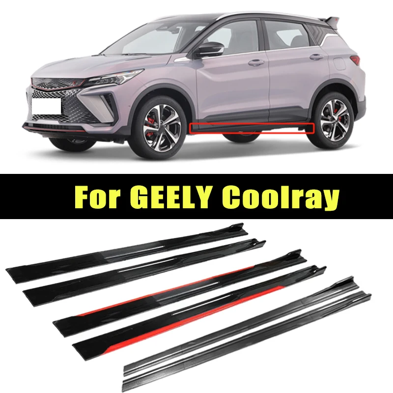 Universal 2m/2.2m Car Side Skirt Extension SplitterBumper Racing Side Wing Bumper Lip Side Spoiler For GEELY Coolray
Universal 2m/2.2m Car Side Skirt Extension SplitterBumper Racing Side Wing Bumper Lip Side Spoiler For GEELY Coolray