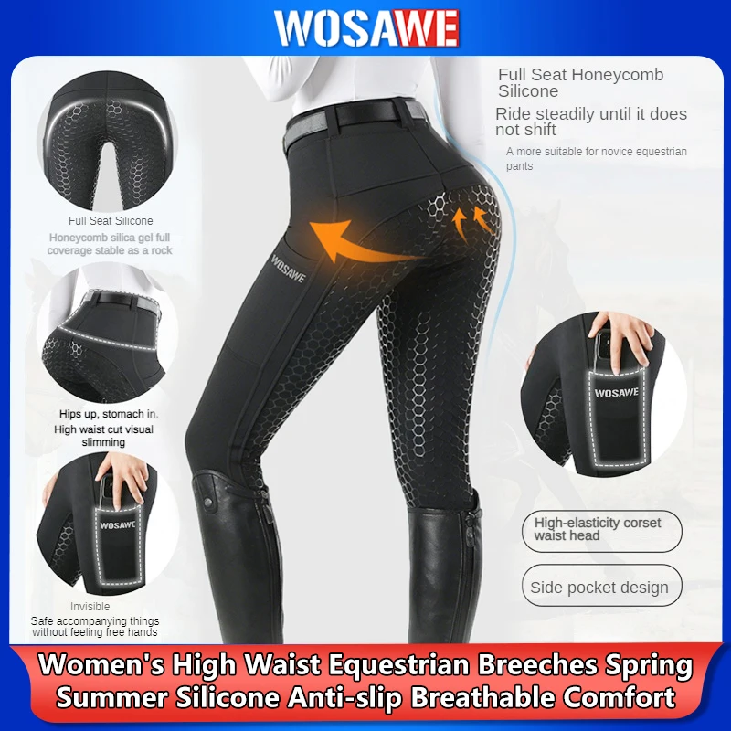 WOSAWE Модные женские брюки для верховой езды, эластичные, облегающие, повседневные, с узкими штанинами
WOSAWE Модные женские брюки для верховой езды, эластичные, облегающие, повседневные, с узкими штанинами