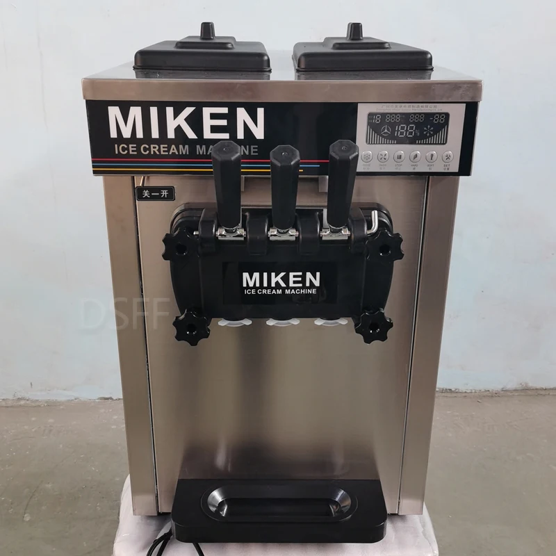 Desktop Soft Ice Cream Machine 5.8L Hopper 304 Food Grade Stainless Steel Frozen Yogurt Machine
Desktop Soft Ice Cream Machine 5.8L Hopper 304 Food Grade Stainless Steel Frozen Yogurt Machine