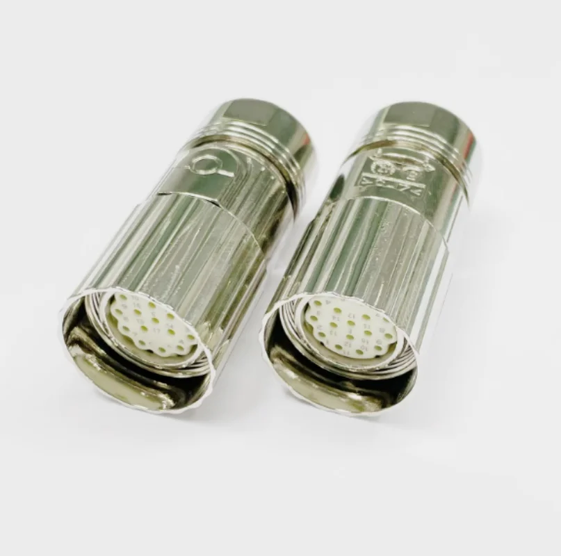 2pcs M23-17P Encoding connector 6FX2003-0SC17 clockwise 6FX2003-0SU17 counterclockwise
2pcs M23-17P Encoding connector 6FX2003-0SC17 clockwise 6FX2003-0SU17 counterclockwise