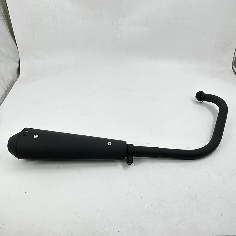 Motorcycle EXHAUST SYSTEM - COMPLETE - QUIET - BLACK - WITH BLACK GUARD For MUTT Motorcycle Original Parts MPT-0205
Motorcycle EXHAUST SYSTEM - COMPLETE - QUIET - BLACK - WITH BLACK GUARD For MUTT Motorcycle Original Parts MPT-0205