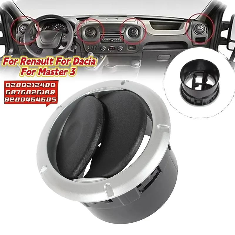 Dashboard Air Vent With Chrome For Renault For Dacia For Master 3 8200212480 687602618R 8200464605 Direct Replacement
Dashboard Air Vent With Chrome For Renault For Dacia For Master 3 8200212480 687602618R 8200464605 Direct Replacement