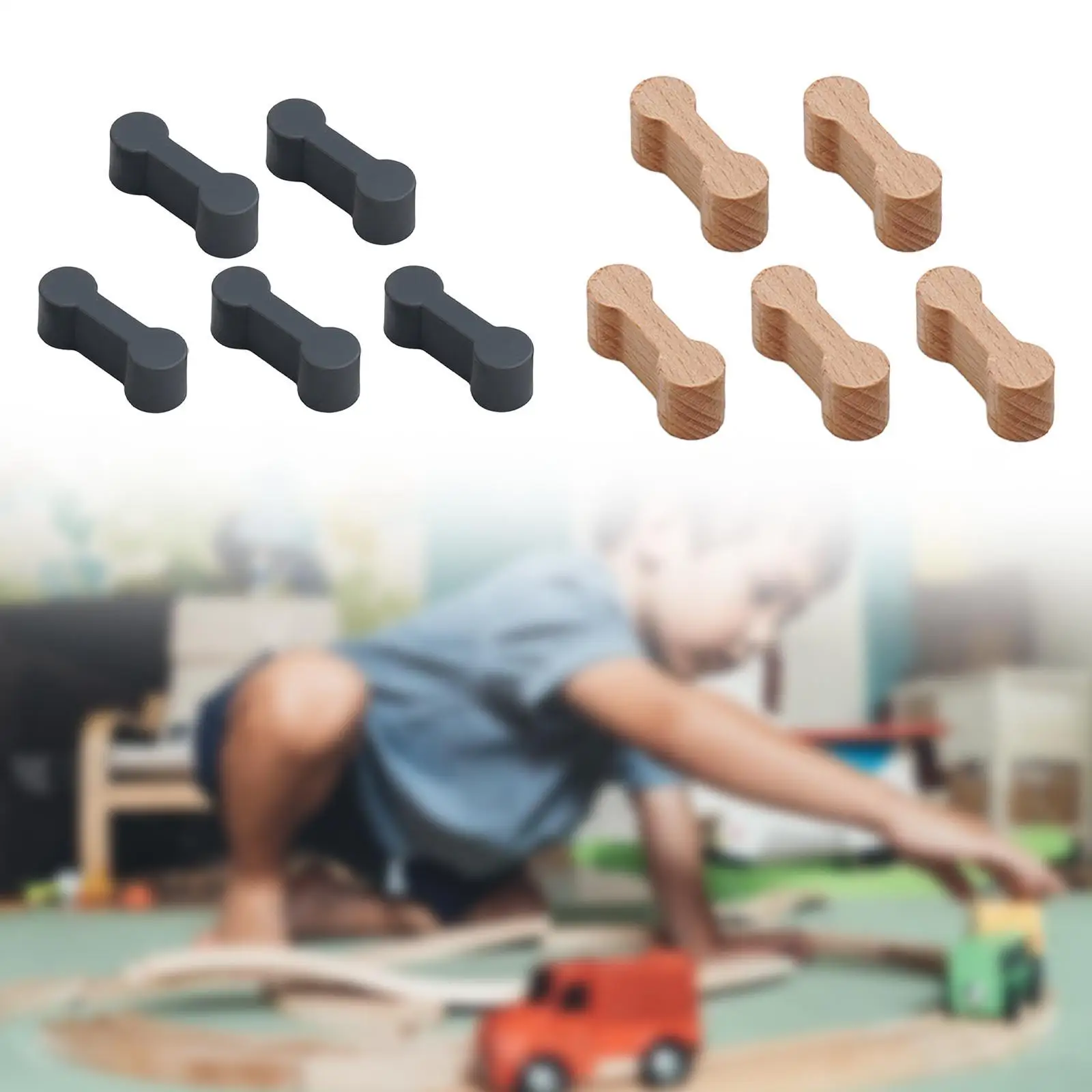 5 Pieces Dog Track Connectors Make Track Educational Play Fittings Kids Toy
5 Pieces Dog Track Connectors Make Track Educational Play Fittings Kids Toy