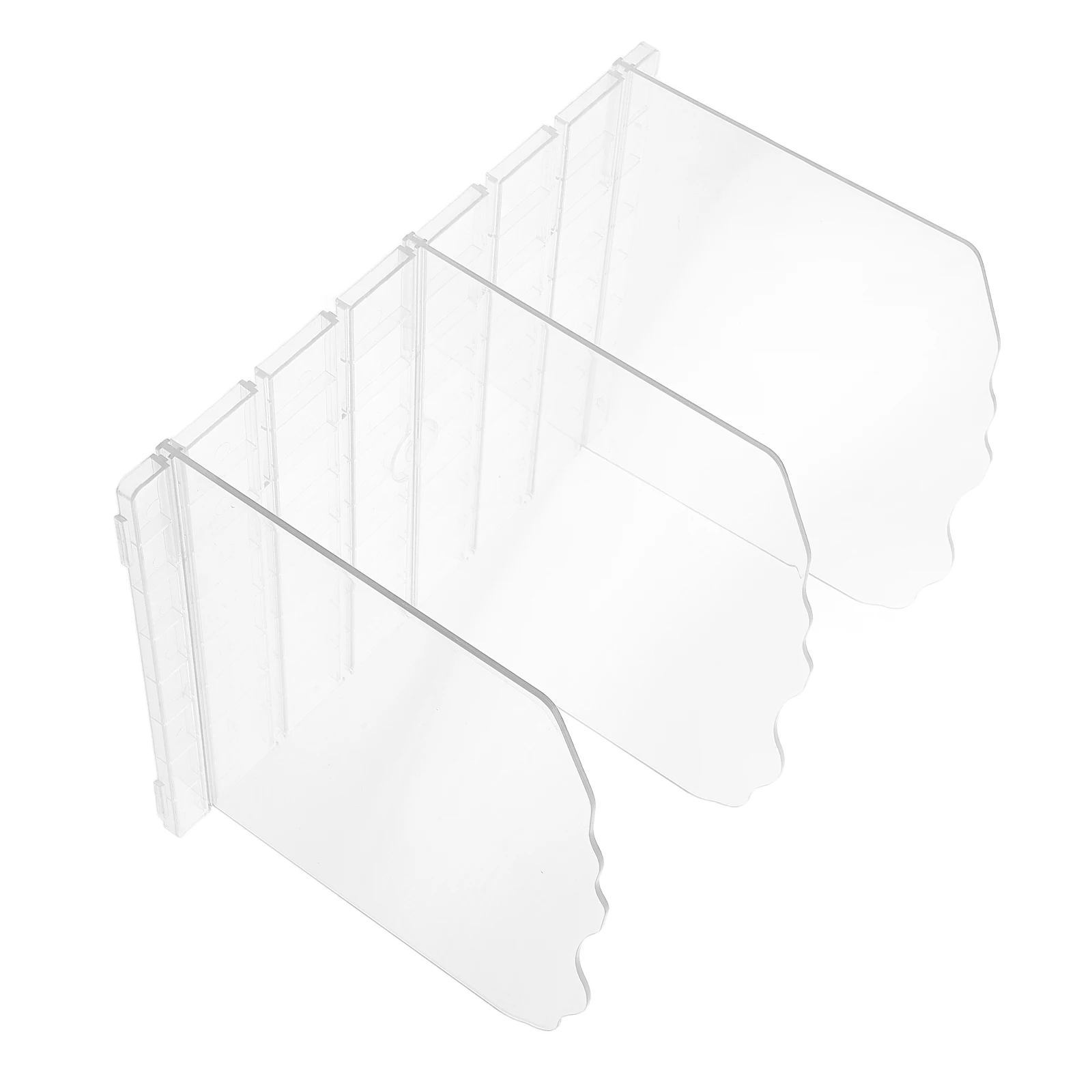 Shopping Bag ganizer Shelf for Closet Purse Storage Gift Bags Magazine Holder Transparent 3 Rows Adjustable Design
Shopping Bag ganizer Shelf for Closet Purse Storage Gift Bags Magazine Holder Transparent 3 Rows Adjustable Design