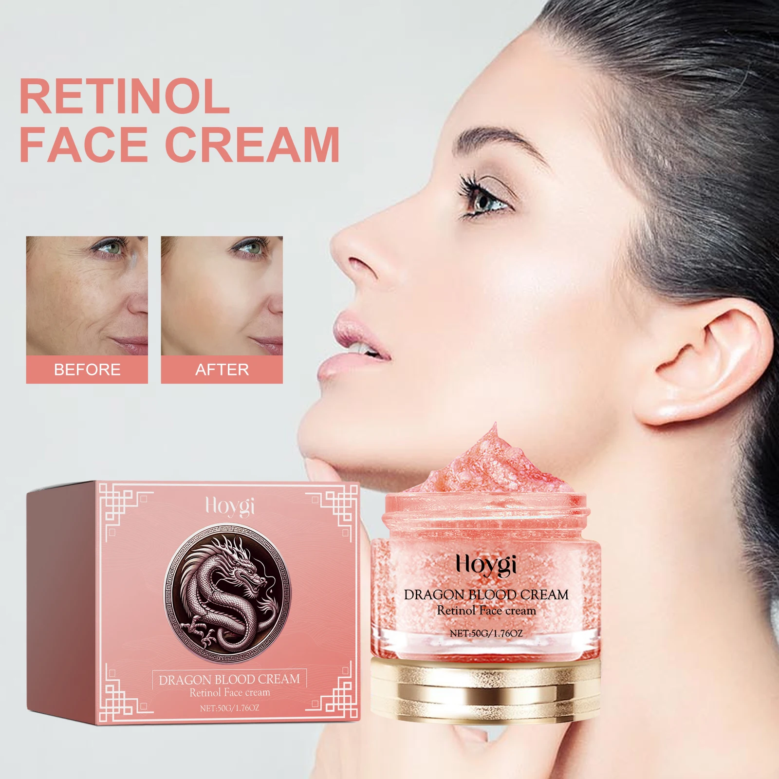 Retinol Night Cream 50g Anti Aging Face Moisturizer Firms Skin Reduces Wrinkles Lines Hydrating Vitamin E Cream for Tightening
Retinol Night Cream 50g Anti Aging Face Moisturizer Firms Skin Reduces Wrinkles Lines Hydrating Vitamin E Cream for Tightening