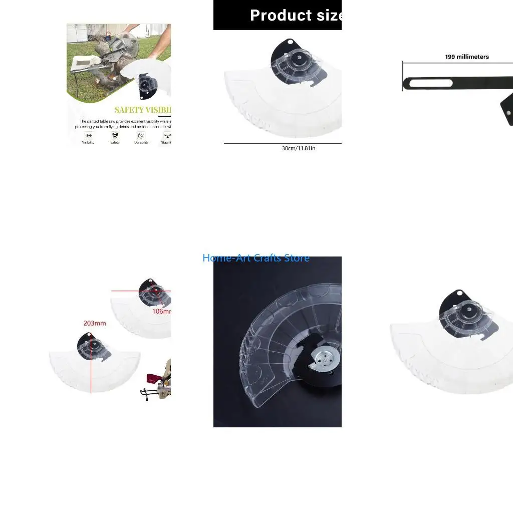 Y3NA Half Covered Miter Cut Defense Shielding Tool Easy Adjustment Not Splash Cut Defense Cover for Cutting Machine
Y3NA Half Covered Miter Cut Defense Shielding Tool Easy Adjustment Not Splash Cut Defense Cover for Cutting Machine