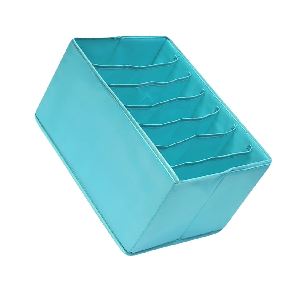 1Pcs 7 Cells Underwear Storage Organizer Box Foldable Socks Drawer Divider Closet Storage Container 7 Cells Underwear Organizer 
1Pcs 7 Cells Underwear Storage Organizer Box Foldable Socks Drawer Divider Closet Storage Container 7 Cells Underwear Organizer