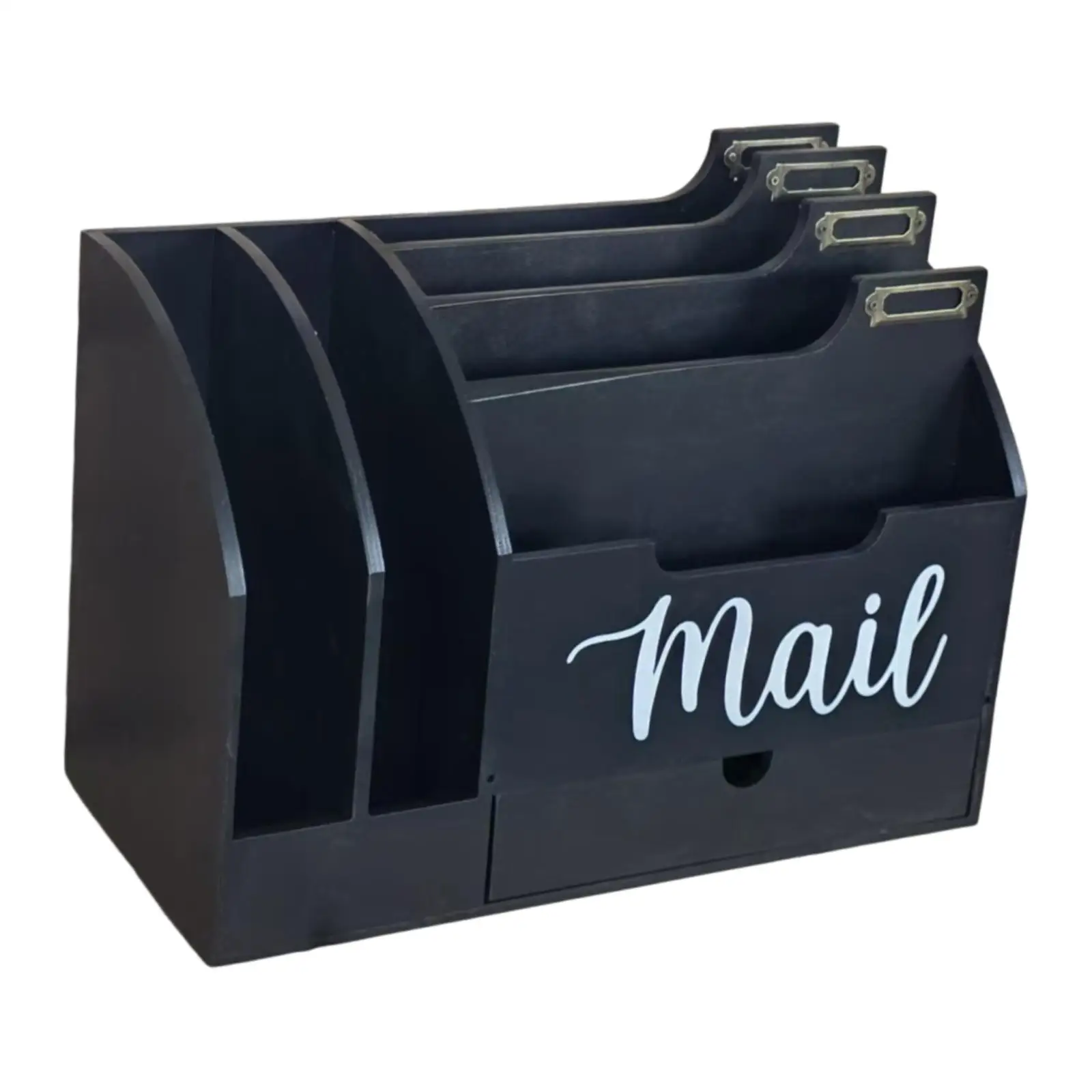 Mail Organizer Letter Holder Rustic Office Supply Wooden Mail Sorter Desk Organizer for Necklace Folder Lipsticks Keys Paper
Mail Organizer Letter Holder Rustic Office Supply Wooden Mail Sorter Desk Organizer for Necklace Folder Lipsticks Keys Paper