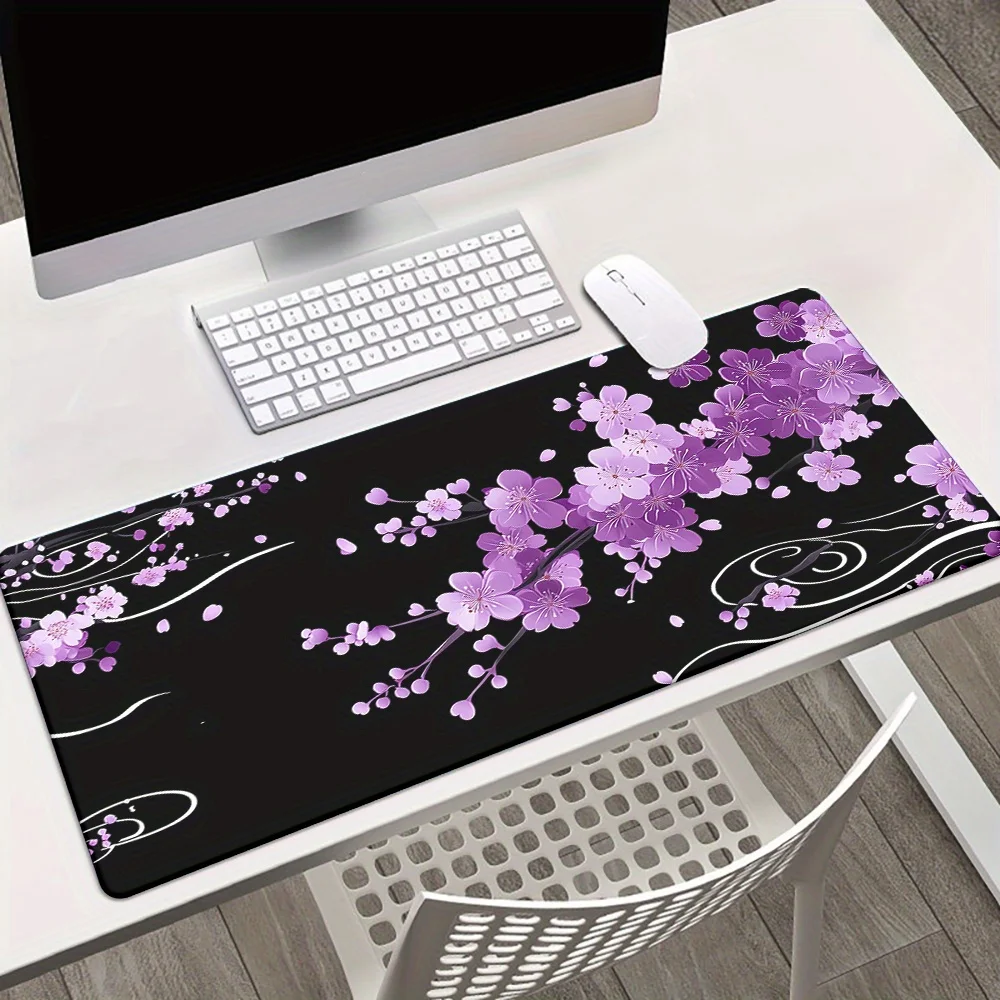 Purple cherry blossom mouse pad computer game accessory, suitable for office and gaming players, high-definition printing
Purple cherry blossom mouse pad computer game accessory, suitable for office and gaming players, high-definition printing