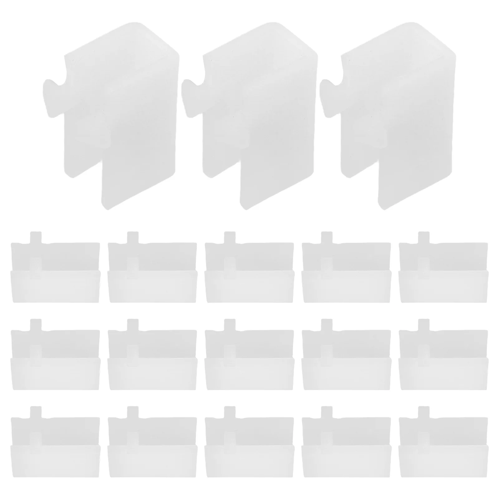 20Pcs Shelf Clips Plastic Bracket Clips for Cabinets and Kitchen Adjustable Shelf Support Pegs No Drill Installation Easy Fit
20Pcs Shelf Clips Plastic Bracket Clips for Cabinets and Kitchen Adjustable Shelf Support Pegs No Drill Installation Easy Fit