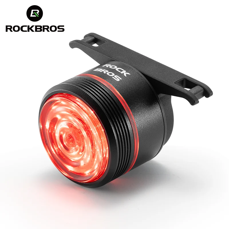 ROCKBROS Bicycle Tail Light Smart Auto Brake Sensing Light Waterproof Rear Touch-sensitive Cycling Taillight Vibration Wake-up
ROCKBROS Bicycle Tail Light Smart Auto Brake Sensing Light Waterproof Rear Touch-sensitive Cycling Taillight Vibration Wake-up