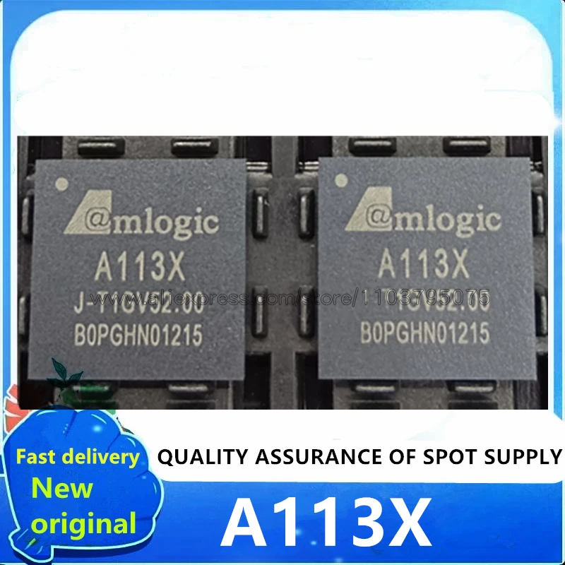 1~10PCS/LOT A113X BGA Packaged IC Smart Speaker Chip 100% New Spot stock
1~10PCS/LOT A113X BGA Packaged IC Smart Speaker Chip 100% New Spot stock