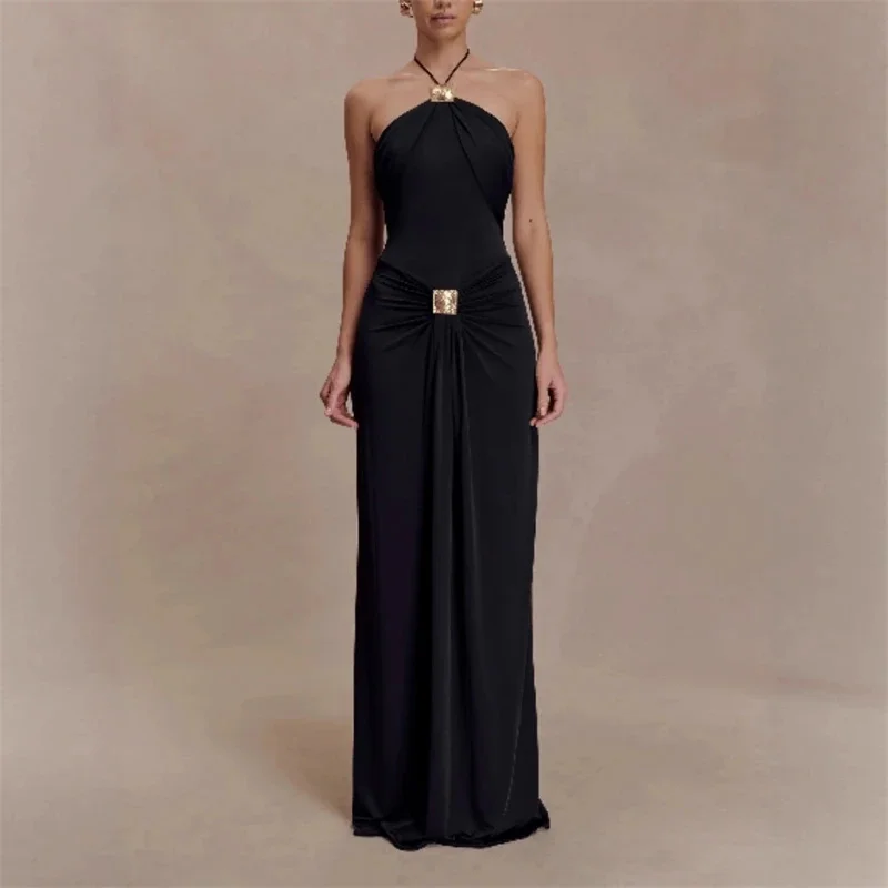 Halter Neck Long Sash Bodycon Dress Slim Elegant Fitted Hip For Women Evening Cocktail Date Night Wedding Anniversary Romantic
Halter Neck Long Sash Bodycon Dress Slim Elegant Fitted Hip For Women Evening Cocktail Date Night Wedding Anniversary Romantic