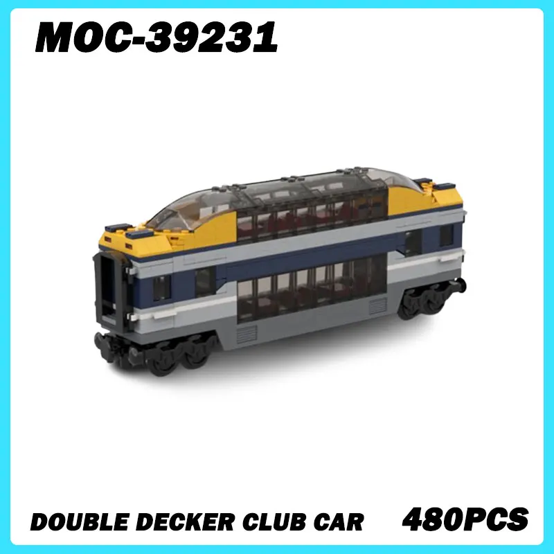 MOC-39231 мини-поезд серии двухэтажный клубный автомобиль Коллекционная образовательная модель кирпичная головоломка игрушка подарки на день рождения для детей 480 шт.
MOC-39231 мини-поезд серии двухэтажный клубный автомобиль Коллекционная образовательная модель кирпичная головоломка игрушка подарки на день рождения для детей 480 шт.