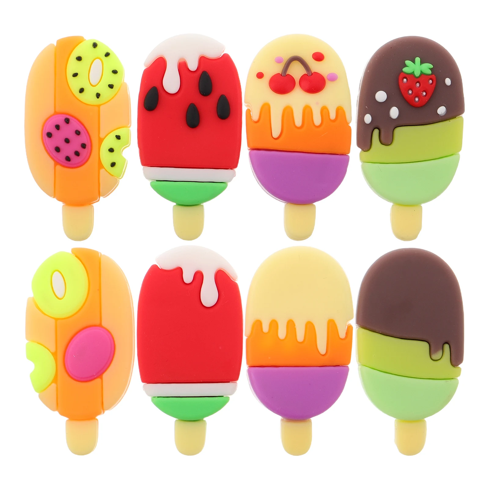8 Pcs Ice Cream Eraser Cartoon Dessert School Supplies Chocolate Scented Erasers for Kids Child
8 Pcs Ice Cream Eraser Cartoon Dessert School Supplies Chocolate Scented Erasers for Kids Child