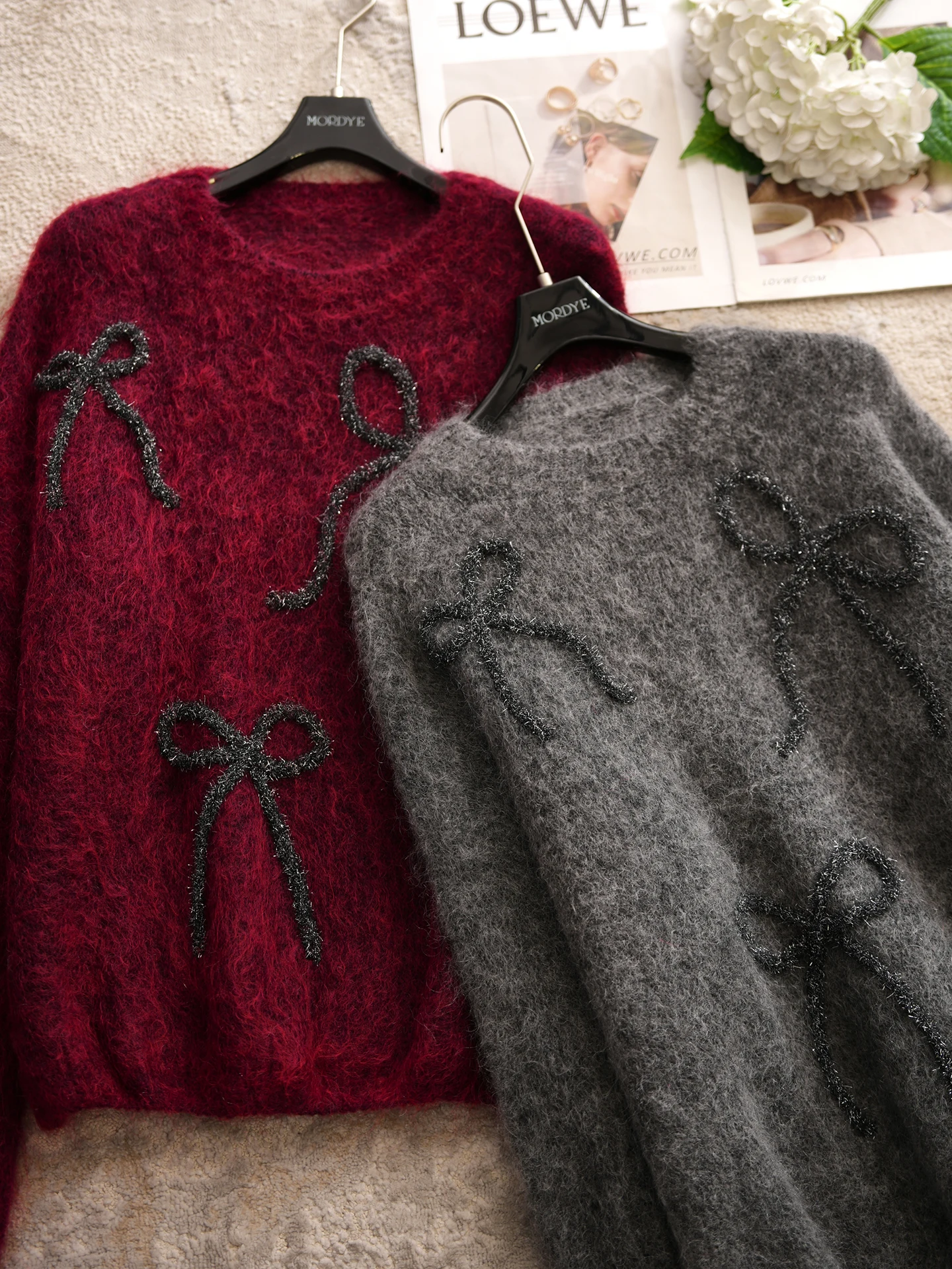 Elegant Knitted Sweater Grey Cashmere Wool Furry Lazy High-End Feeling Women's Winter Fashion Commute Style Long Sl...
Elegant Knitted Sweater Grey Cashmere Wool Furry Lazy High-End Feeling Women's Winter Fashion Commute Style Long Sl...