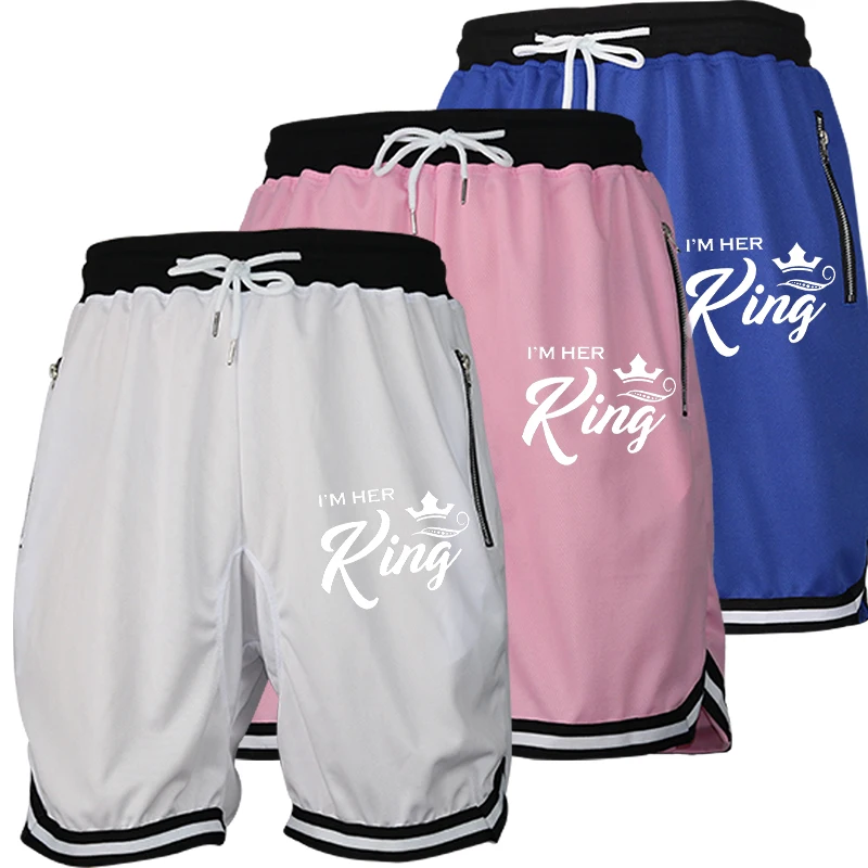 Royal Couple Men's Basketball Shorts Crown & Declaration Print Quick-Dry Fabric Anniversary Gift Pants
Royal Couple Men's Basketball Shorts Crown & Declaration Print Quick-Dry Fabric Anniversary Gift Pants