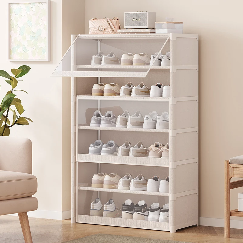 Large Capacity Dustproof Shoe Cabinet Entrance Home Use Multi-layer Shoe Storage Rack Indoor Shoe Box Organizer New Model
Large Capacity Dustproof Shoe Cabinet Entrance Home Use Multi-layer Shoe Storage Rack Indoor Shoe Box Organizer New Model
