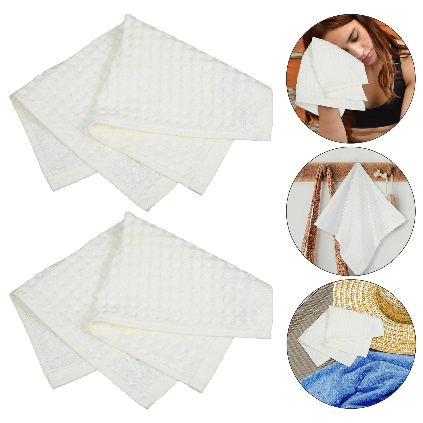 4Pcs Waffle Bath Towels Cotton Soft Absorbent Quick Drying Facecloth Multipurpose Towels for Bathroom Spa Home Use
4Pcs Waffle Bath Towels Cotton Soft Absorbent Quick Drying Facecloth Multipurpose Towels for Bathroom Spa Home Use