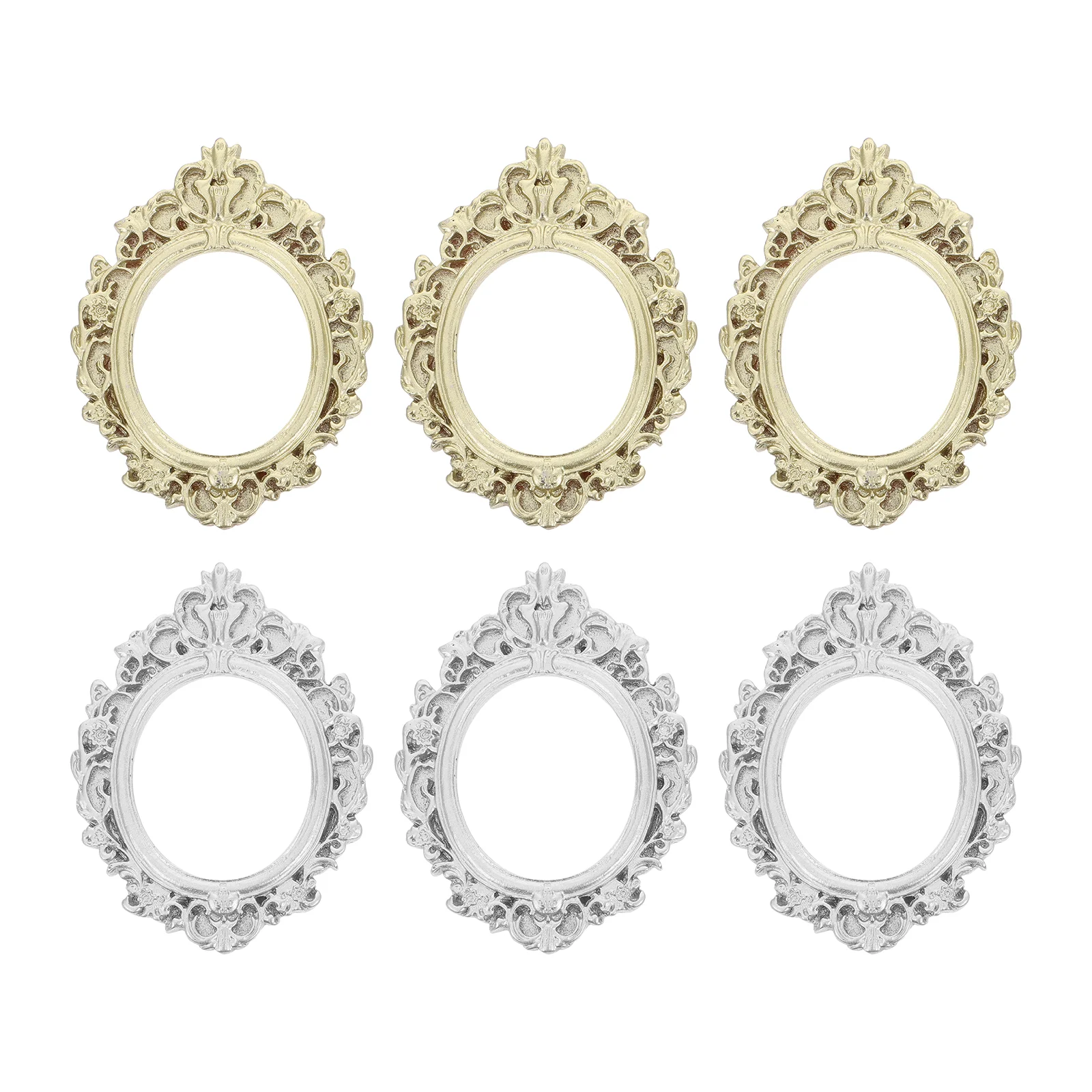 6 Pcs Simulation Photo Frame Accessories Home Jewelry Display Resin Props Decor Retro
6 Pcs Simulation Photo Frame Accessories Home Jewelry Display Resin Props Decor Retro