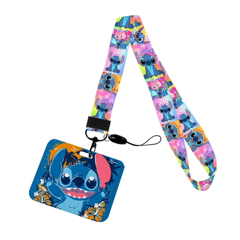 Disney Stitch Valentine's Day Student Card Holder Sleeve Bus Access Card Badge Storage Protective Cover Lanyards
Disney Stitch Valentine's Day Student Card Holder Sleeve Bus Access Card Badge Storage Protective Cover Lanyards
