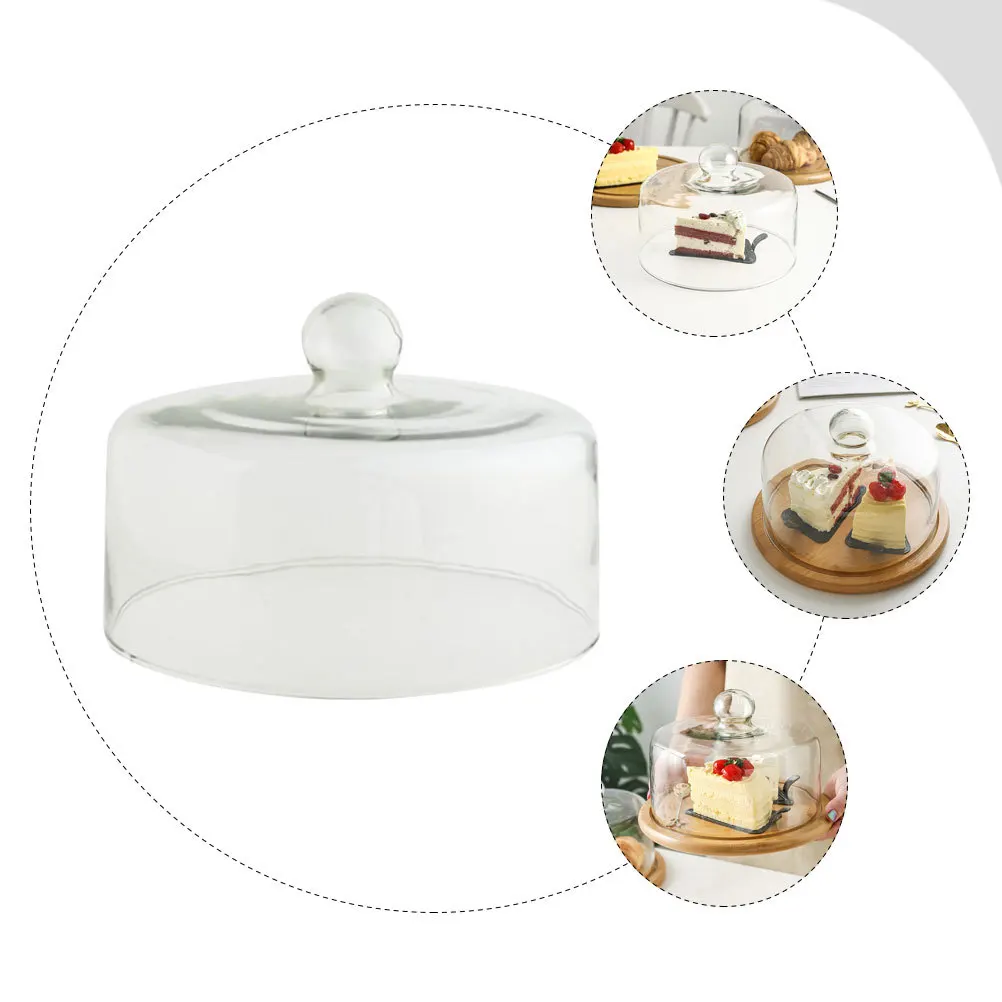 1Pcs Transparent Glass Cake Cover Sturdy Wear-Resistant Food Dessert Protection Compact Size Comfortable Grip Insect-Proof
1Pcs Transparent Glass Cake Cover Sturdy Wear-Resistant Food Dessert Protection Compact Size Comfortable Grip Insect-Proof