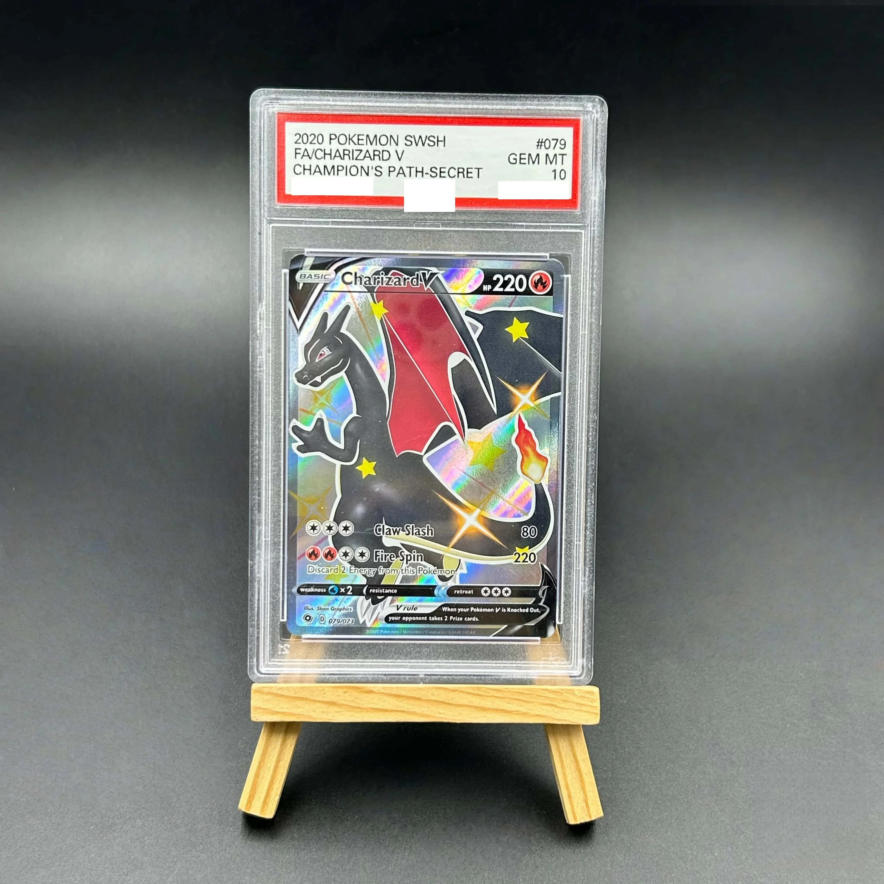 2020 Pokemon SWSH Champion's Path Full Art Shiny Charizard V Secret Rare Holo Textured Card - Gem Mint 10 Collectible TCG
2020 Pokemon SWSH Champion's Path Full Art Shiny Charizard V Secret Rare Holo Textured Card - Gem Mint 10 Collectible TCG
