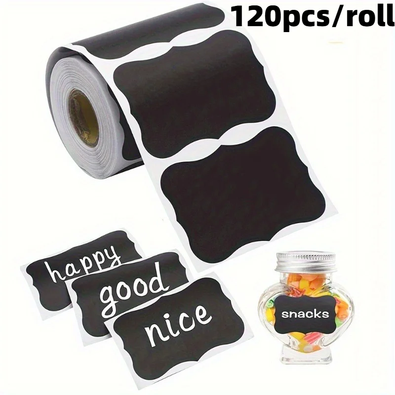 120pcs/roll Black Labels,Along with1 Liquid Chalk Pens,Perfect for Decorating Parties,Organizing Your Home, Kitchen, And Office.
120pcs/roll Black Labels,Along with1 Liquid Chalk Pens,Perfect for Decorating Parties,Organizing Your Home, Kitchen, And Office.