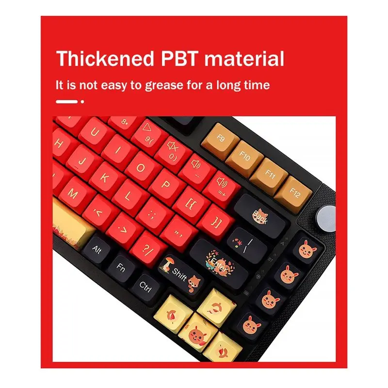 Колпачки для клавиш A43M, 139 шт., PBT, XDA, с шариковым креплением, PBT-колпачок для пробела, пятисторонняя сублимация, для большинства механических клавиатур
Колпачки для клавиш A43M, 139 шт., PBT, XDA, с шариковым креплением, PBT-колпачок для пробела, пятисторонняя сублимация, для большинства механических клавиатур